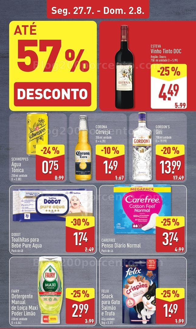 Antevisão Folheto ALDI Promoções de 27 julho a 2 agosto
